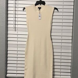 NWT Size Small Express Winter White dress